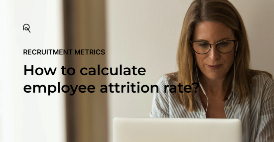How to calculate employee attrition rate