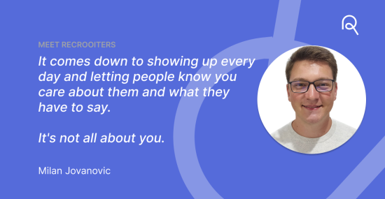 milan jovanovic recrooiter